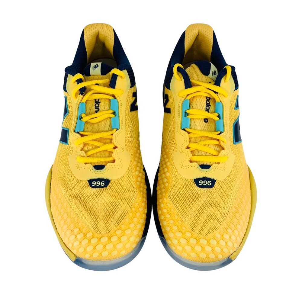 New Balance FuelCell 996v6 NB Navy Gold Men's Tennis Pickleball Shoes MCH996I6 - Picture 4 of 10